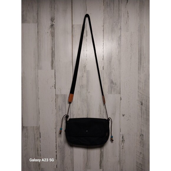Gootium Small Black Canvas Crossbody Bag - Picture 2 of 8